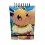 Croquera A5 80 Hojas Lisas Blancas Diseño Eevee / Pokémon