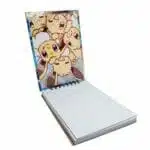 Croquera A5 80 Hojas Lisas Blancas Diseño Eevee / Pokémon - Imagen 3