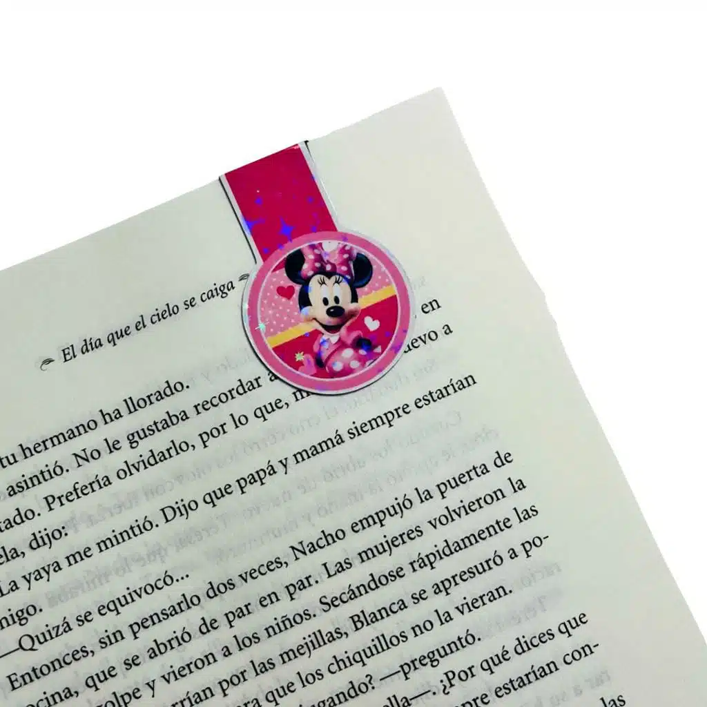 Marcapáginas Imantado Diseño de Minnie Mouse - Imagen 2