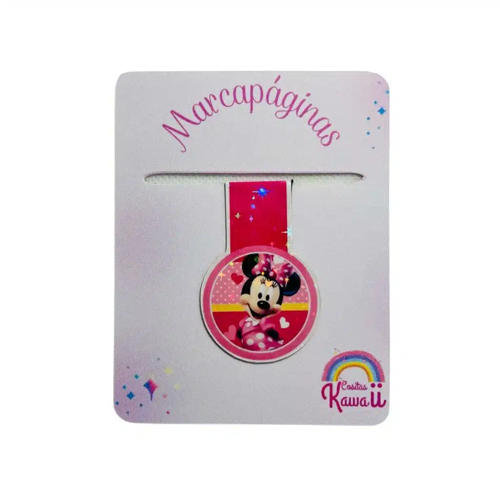 Marcapáginas Imantado Diseño de Minnie Mouse - Imagen 3