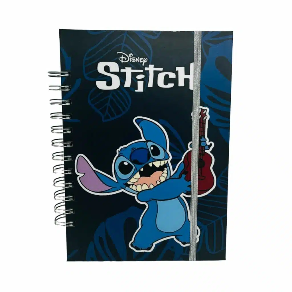 Cuaderno A5 100 Hojas Diseño de Stitch (Elige Diseño de Hojas) - Imagen 1