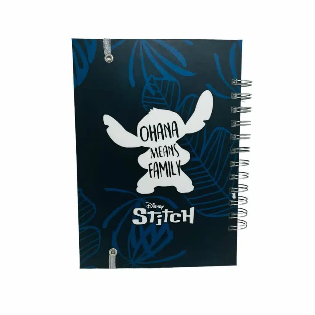 Cuaderno A5 100 Hojas Diseño de Stitch (Elige Diseño de Hojas) - Imagen 2