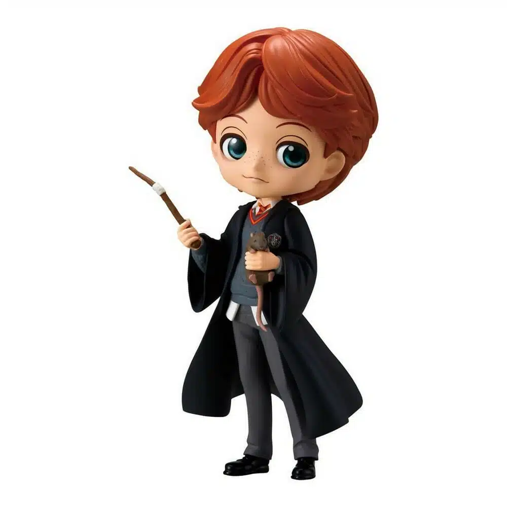 Figura Q Posket Ron Weasley with Scabbers / Harry Potter - Imagen 1