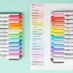 Set de 25 Destacadores Doble Punta Mildliner Creative Marker Zebra - Imagen 2