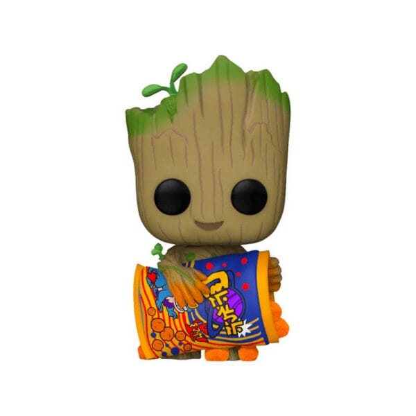 Funko Pop! Marvel - Groot With Cheese Puffs / I Am Groot (Special Edition)