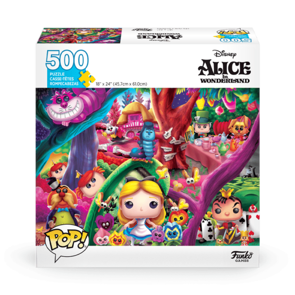 Puzzle Funko Pop! 500 Piezas Disney - Alice in Wonderland
