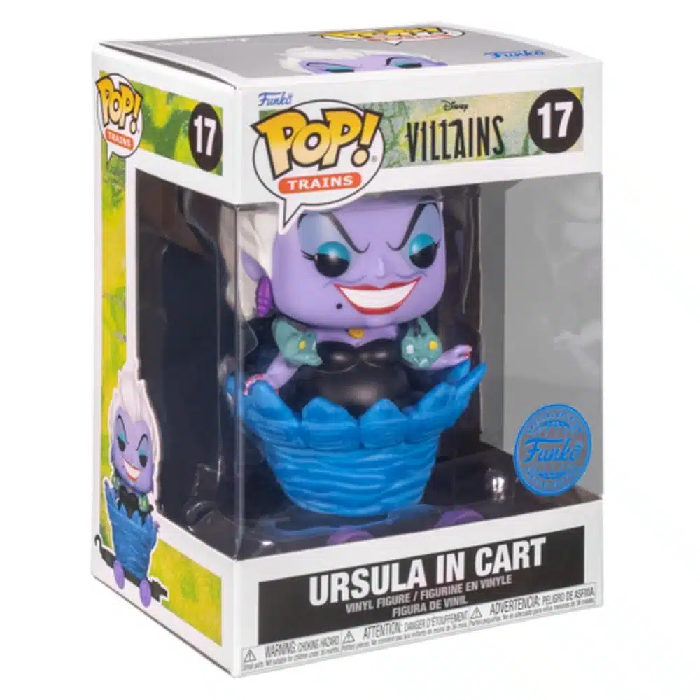 889698650953_2 Funko Pop! Disney - Ursula In Cart / Villains (Special Edition) #17 - Imagen 2