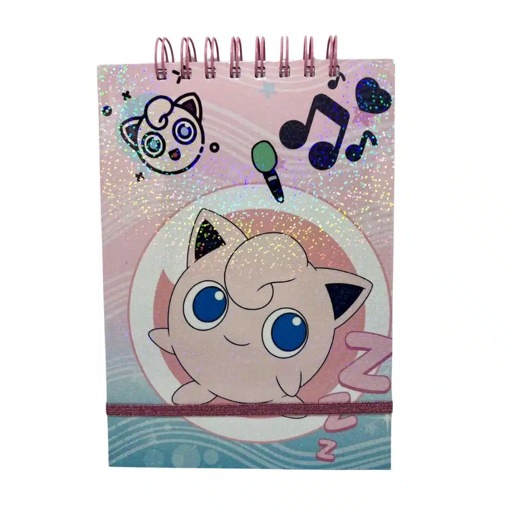 CYL060 Croquera A5 80 Hojas Lisas Blancas Diseño Jigglypuff / Pokémon - Imagen 1