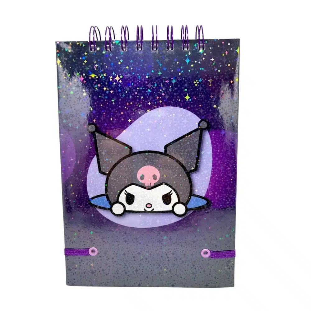 Croquera A5 80 Hojas Lisas Blancas Diseño Kuromi - Imagen 2