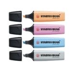 Set de 4 Destacadores Stabilo Boss Original Pastel - Imagen 2