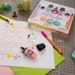 Set de 18 Stabilo Pastel Love (6 Mini Pen 68 + 6 Mini Boss + 6 Mini Point 88) - Special Edition - Imagen 4