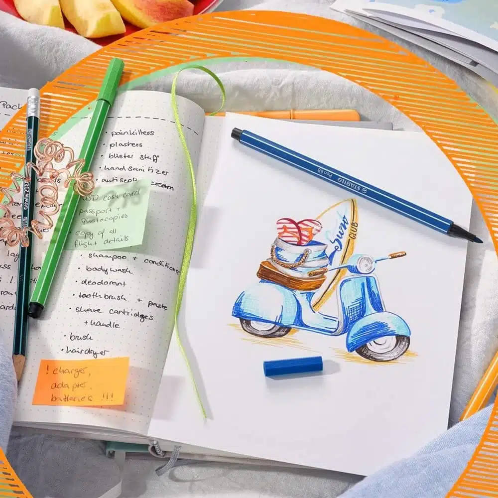 Set de 12 Marcadores Stabilo Pen 68 Pastel Love (Special Edition) - Imagen 6