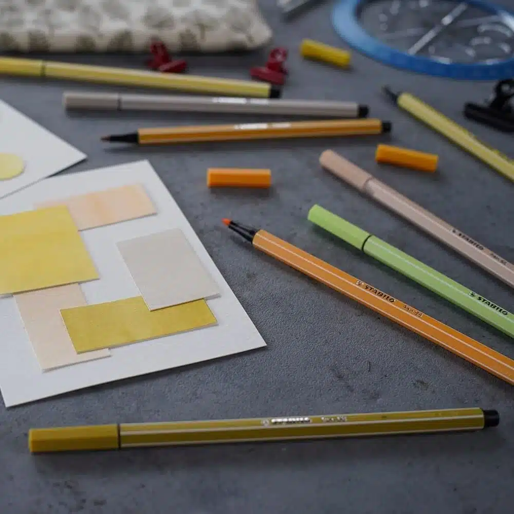 Set de 6 Marcadores Stabilo Pen 68 + 6 Tiralíneas Point 88 Pastel Love (Special Edition) - Imagen 5