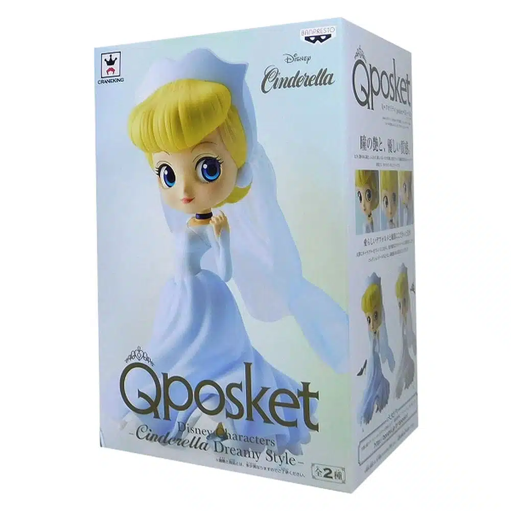 Figura Q Posket Cinderella Dreamy Style (Ver. A) / Disney Cinderella - Imagen 2