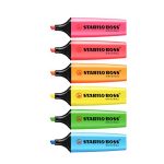 Set de 6 Destacadores Stabilo Boss Original Fluorescentes - Imagen 2