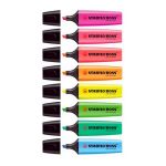 Set de 8 Destacadores Stabilo Boss Original Fluorescentes - Imagen 2