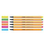 Set de 6 Tiralíneas Stabilo Point 88 Neon - Imagen 2