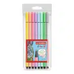Set de 8 Marcadores Stabilo Pen 68 Pastel