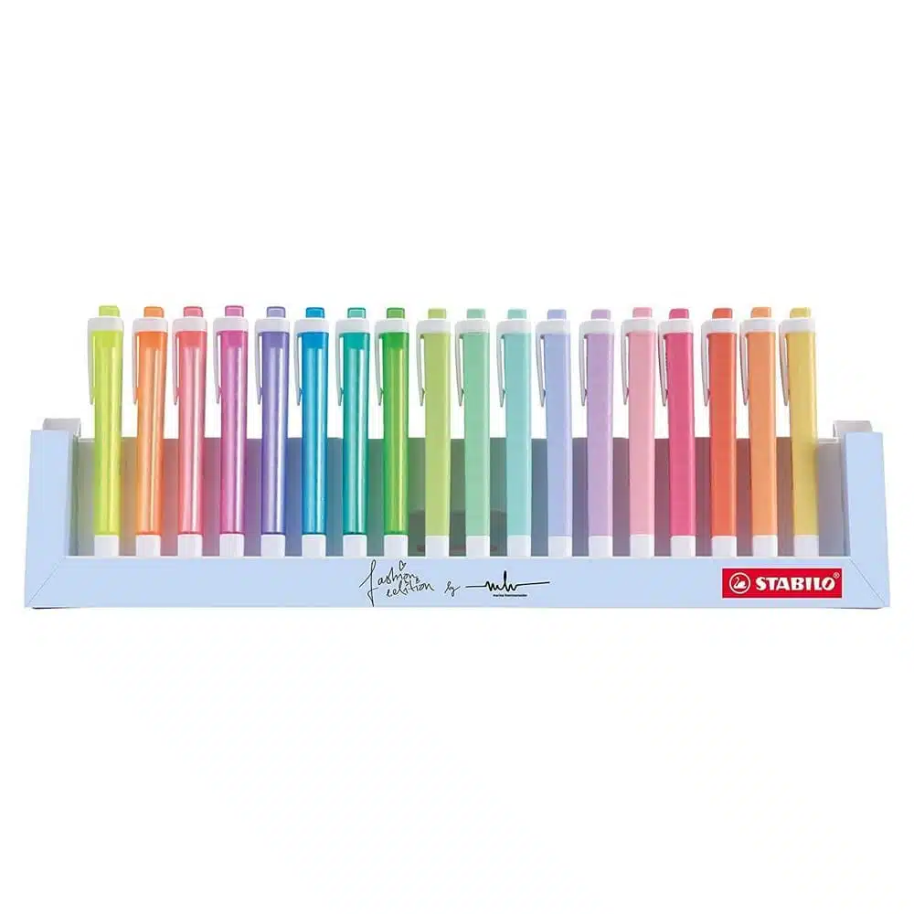 Set de 18 Destacadores Stabilo Swing Cool (Fashion Edition) - Imagen 1