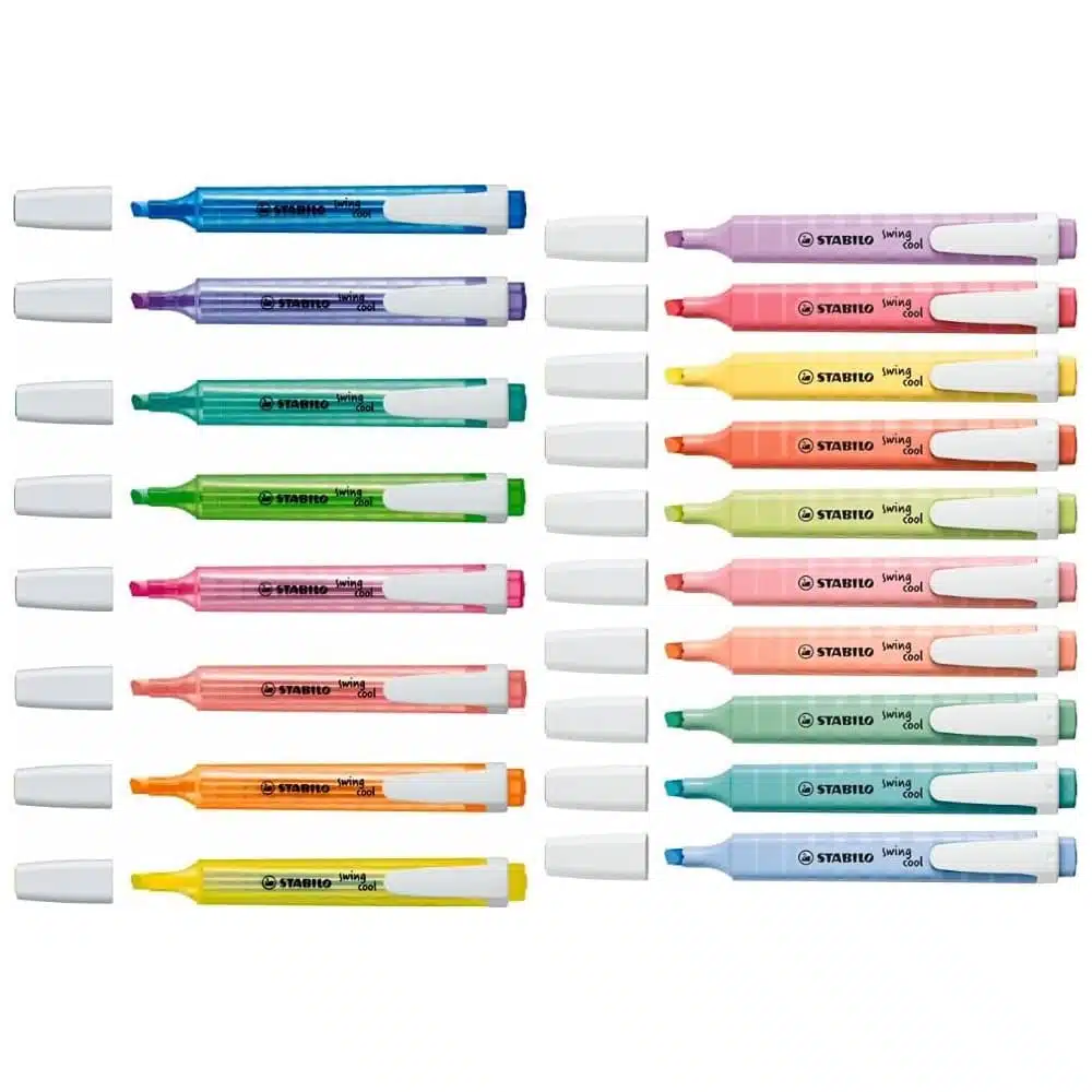 Set de 18 Destacadores Stabilo Swing Cool (Fashion Edition) - Imagen 2