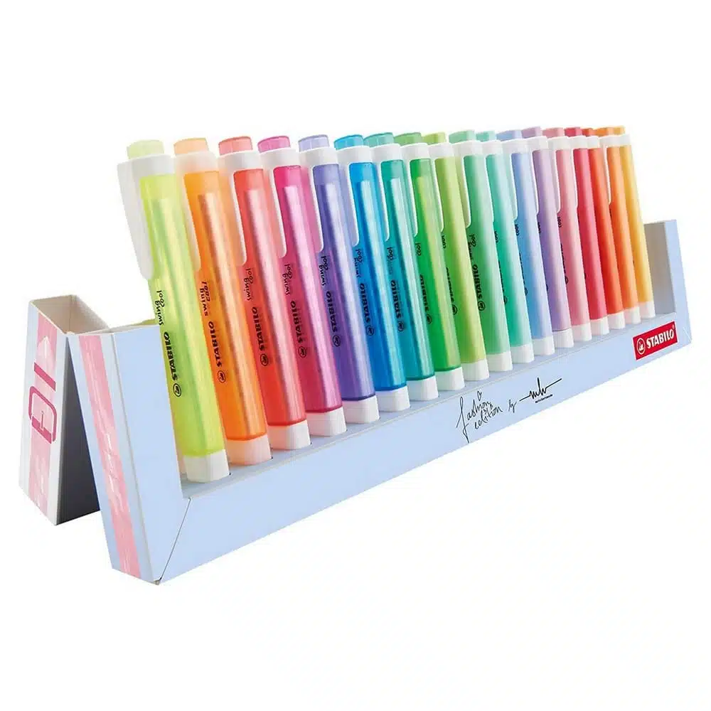 Set de 18 Destacadores Stabilo Swing Cool (Fashion Edition) - Imagen 4