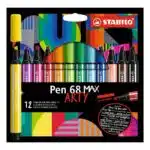 Set de 12 Marcadores Stabilo Pen 68 Max Arty