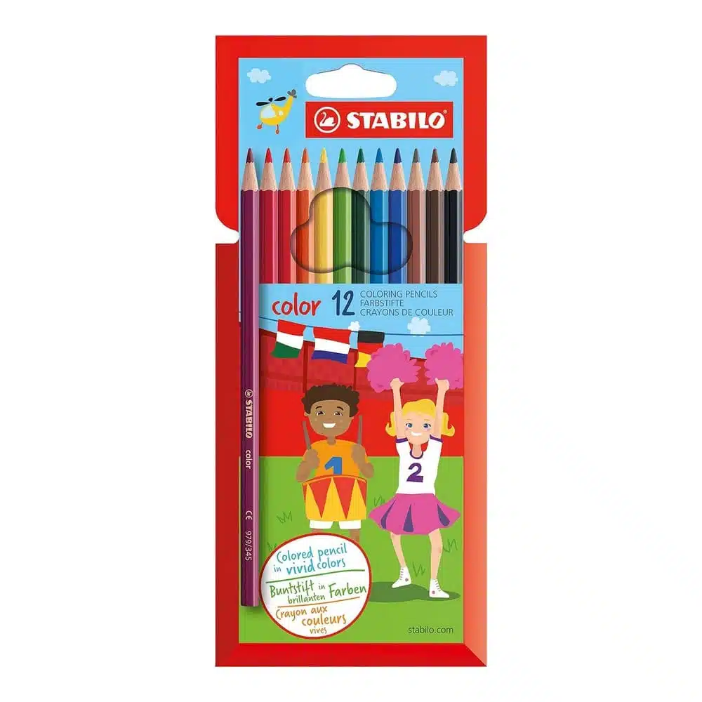 Set de 12 Lápices de Madera para Colorear Stabilo - Imagen 1