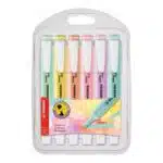Set de 6 Destacadores Stabilo Swing Cool Pastel