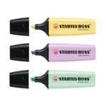 Set de 3 Destacadores Stabilo Boss Original Pastel - Imagen 2