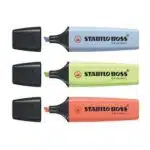 Set de 3 Destacadores Stabilo Boss Original Pastel 2021 - Imagen 2