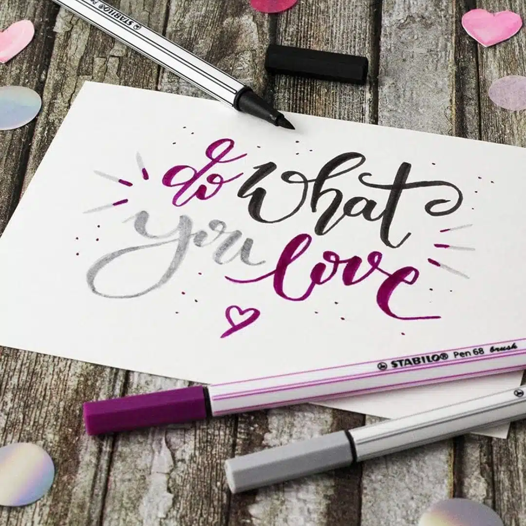 Set de 18 Stabilo Pen 68 Brush Arty - Imagen 6