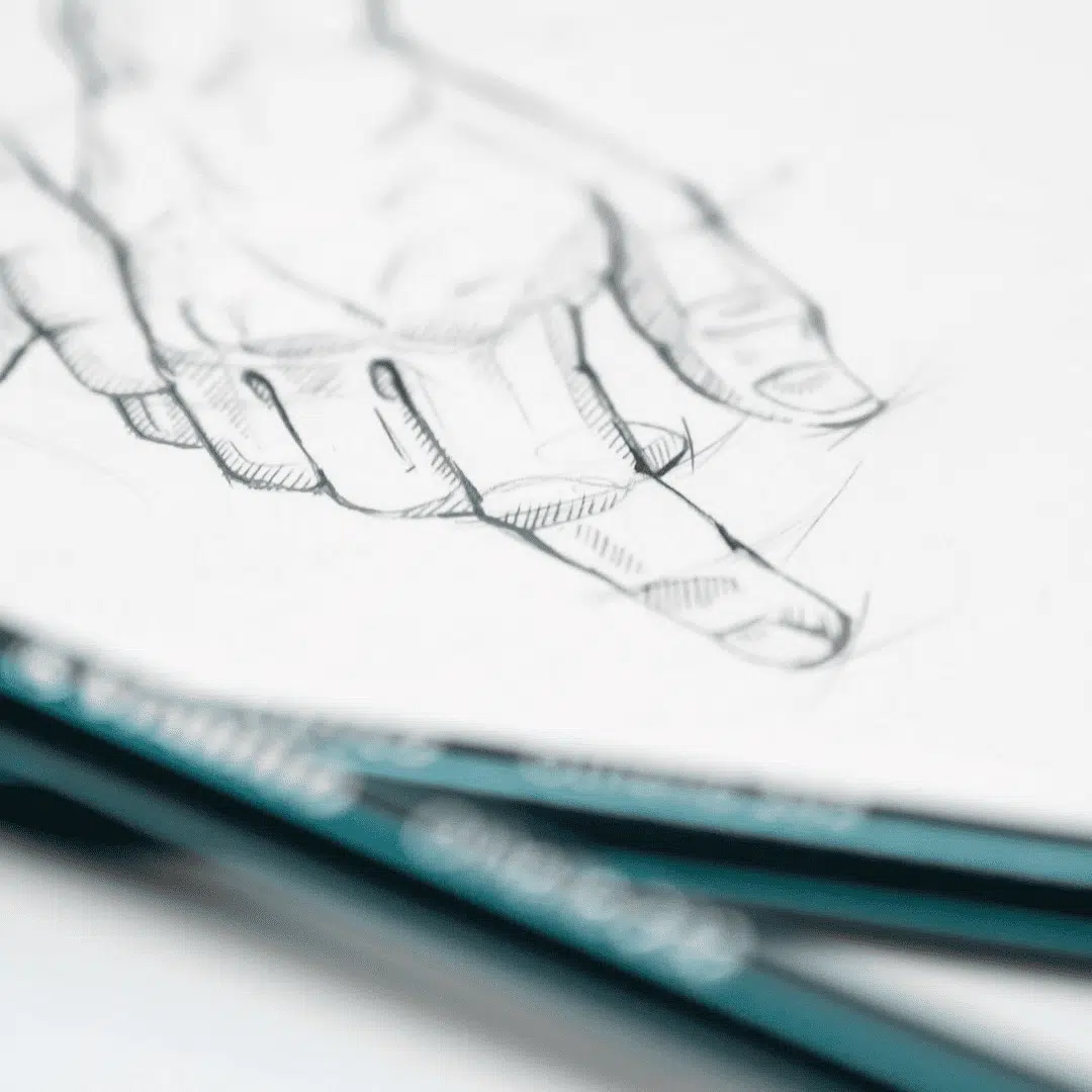 Set de 6 Lápices Grafito Stabilo Othello Arty (2B-B-HB-F-H-2H) - Imagen 5