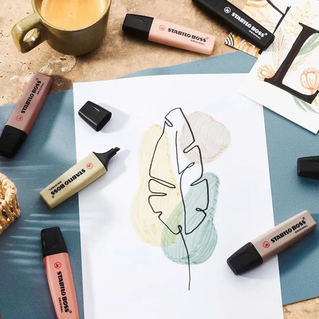 Set de 3 Destacadores Stabilo Boss Original Nature Colors - Imagen 5