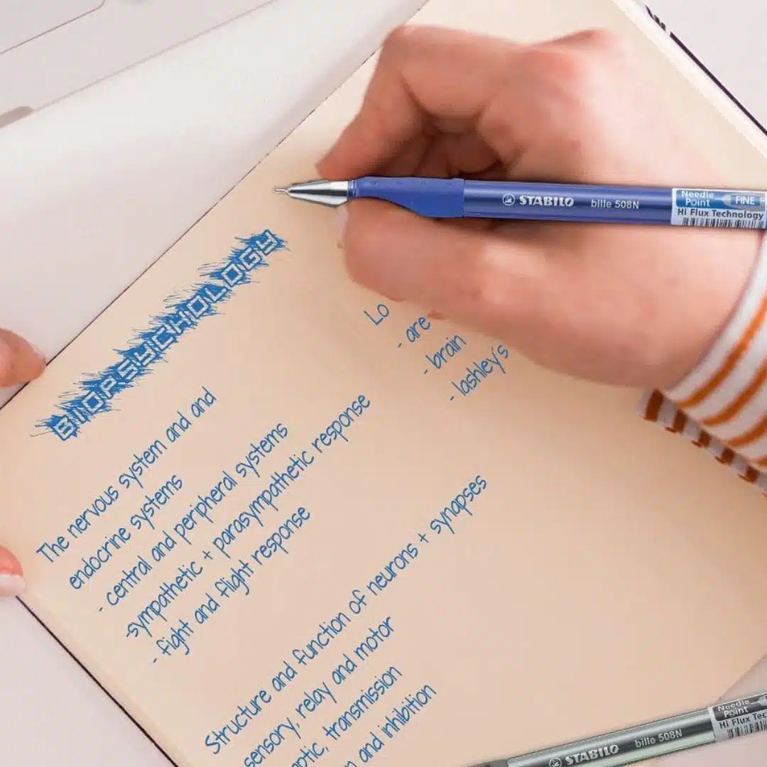 Lápiz Gel Punta Aguja 0.38mm Stabilo Bille 508N Hi Flux Technology (Elige Color) - Imagen 3