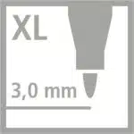 Set de 12 Marcadores 3.0mm Stabilo Trio Jumbo - Imagen 7