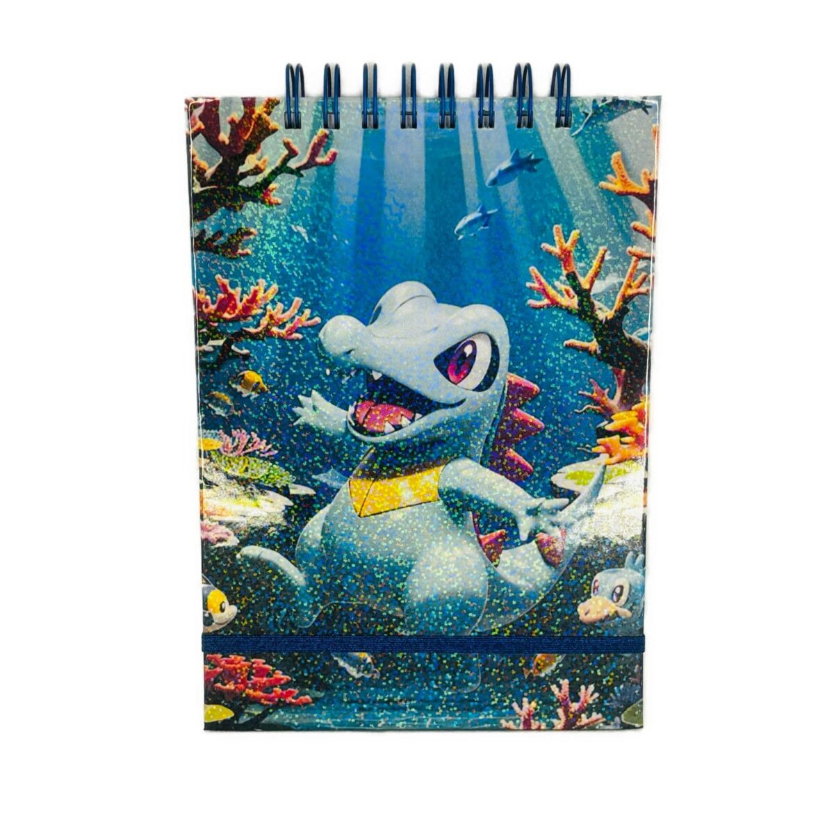 CYL064 Croquera A5 80 Hojas Lisas Blancas Diseño Totodile / Pokémon - Imagen 1