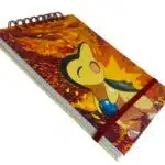 Croquera A5 80 Hojas Lisas Blancas Diseño Cyndaquil / Pokémon - Imagen 2