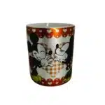 Tazón 325ml Metalizado Diseño Mickey y Minnie Te Amo - Imagen 3