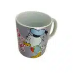 Tazón 325ml Metalizado Diseño Pato Donald y Pata Daisy Te Amo - Imagen 5