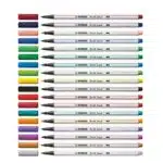 Set de 18 Stabilo Pen 68 Brush Arty - Imagen 2