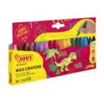 Set de 18 Crayones Cera Jumbo de Colores Jovi