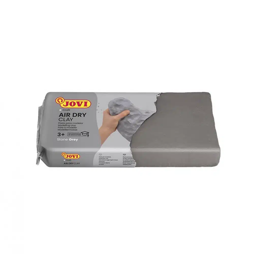 Pasta para Modelar Gris Jovi Air Dry Clay (Elige Tamaño) - Imagen 3