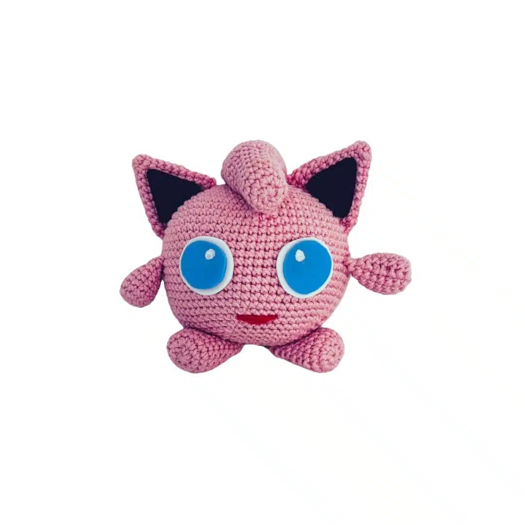 Amigurumi 10cm Jigglypuff / Pokémon - Imagen 1