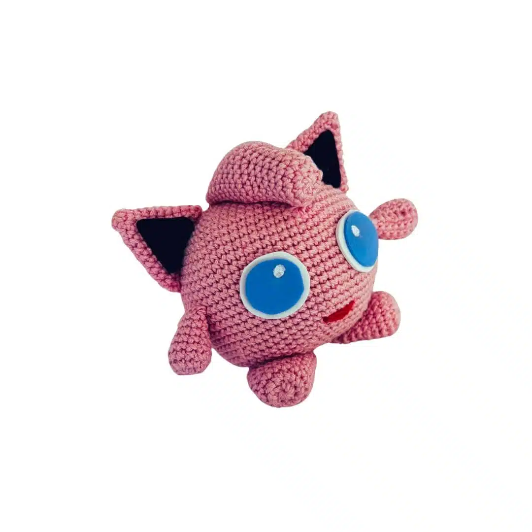 Amigurumi 10cm Jigglypuff / Pokémon - Imagen 2