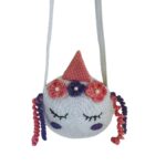 Carterita de Hilo con Broche Unicornio Kawaii - Imagen 2