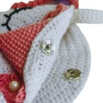 Carterita de Hilo con Broche Unicornio Kawaii - Imagen 3