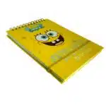 Croquera B5 100 Hojas Lisas Blancas Diseño Bob Esponja - Imagen 4