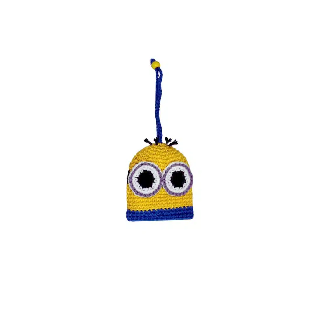 Llavero Tejido Guarda Llaves 7cm Bob / Minions - Imagen 3