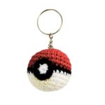 Llavero Tejido 4cm Pokebola / Pokémon