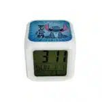 Reloj Despertador Digital Cambia Color Diseño Stitch - Imagen 2